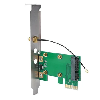Desktop PC Network Replacement MiniPCI-E To PCI-E Convertor Professional Accessories Wireless WiFi Adapter Card Antenna Add On
Desktop PC Network Replacement MiniPCI-E To PCI-E Convertor Professional Accessories Wireless WiFi Adapter Card Antenna Add On