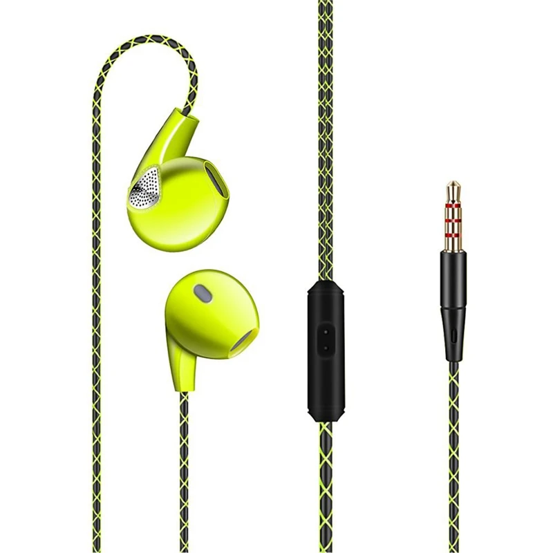 RISE-Fashion Concise In-Ear Earphone Wired With Microphone Personality Earbuds Portable Volume Control Sport Earpiece Phone Earp
RISE-Fashion Concise In-Ear Earphone Wired With Microphone Personality Earbuds Portable Volume Control Sport Earpiece Phone Earp