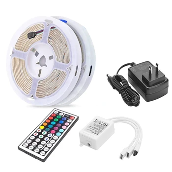 Waterproof Strips Lighting Flexible Color Changing Rope Lights with 44 Key IR Remote Perfect for Room, Home Us Plug
Waterproof Strips Lighting Flexible Color Changing Rope Lights with 44 Key IR Remote Perfect for Room, Home Us Plug