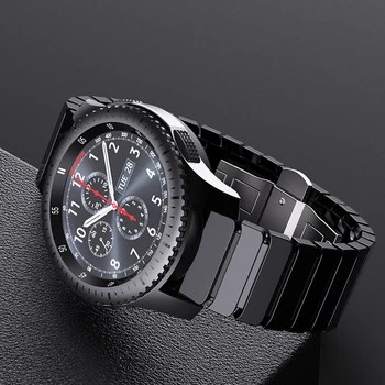 Ceramic Watch Band For Samsung Gear S3 S2 Smartwatch Top-quality Watch Strap For Samsung Galaxy Watch 42 46 Active Bracelet
Ceramic Watch Band For Samsung Gear S3 S2 Smartwatch Top-quality Watch Strap For Samsung Galaxy Watch 42 46 Active Bracelet