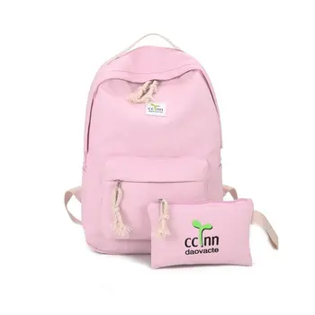 2PCS/SET Fashionable Design Women Canvas Backpack Casual Teenage Girls Students School Bag Travel Shoulder Bag
2PCS/SET Fashionable Design Women Canvas Backpack Casual Teenage Girls Students School Bag Travel Shoulder Bag