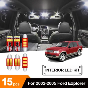 15x White No Error Car Interior LED Map Dome Trunk Ash Tray Courtesy License Plate Bulbs Package Kit For 2002-2005 Ford Explorer
15x White No Error Car Interior LED Map Dome Trunk Ash Tray Courtesy License Plate Bulbs Package Kit For 2002-2005 Ford Explorer