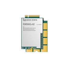 RM500Q-AE 5G NR Module Cover global 5G frequency Multi-constellation GNSS USB 3.0/3.1, PCIe 3.0 and eSIM 5G NR and LTE-A bands
RM500Q-AE 5G NR Module Cover global 5G frequency Multi-constellation GNSS USB 3.0/3.1, PCIe 3.0 and eSIM 5G NR and LTE-A bands