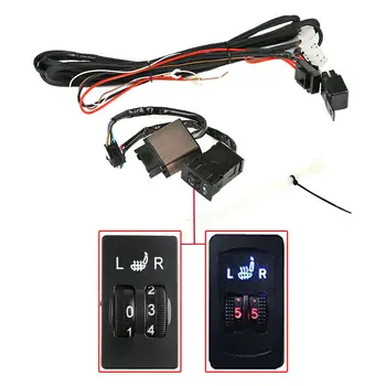 Hot Sale 5 Level Car Carbon Fiber Heated Cushion Seat Heater Pad Hi-Off-Lo Switch Kit 12V
Hot Sale 5 Level Car Carbon Fiber Heated Cushion Seat Heater Pad Hi-Off-Lo Switch Kit 12V