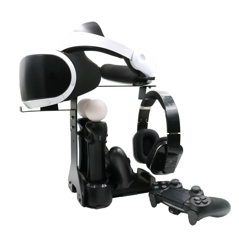 4 in 1 PS4 and PSVR Controller Charging Stand Headset Support Showcase Display 54DB
4 in 1 PS4 and PSVR Controller Charging Stand Headset Support Showcase Display 54DB