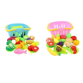 Fun Cutting Fruits Vegetables Pretend Food Playset Basic Skills Development
Fun Cutting Fruits Vegetables Pretend Food Playset Basic Skills Development
