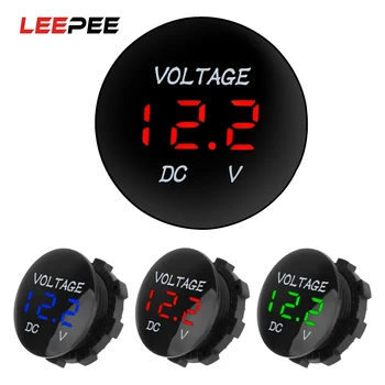 LEEPEE Mini Digital Voltmeter Ammete Led Display DC 12V-24V Voltage Meter Tester for Car Auto Motorcycle Boat
LEEPEE Mini Digital Voltmeter Ammete Led Display DC 12V-24V Voltage Meter Tester for Car Auto Motorcycle Boat