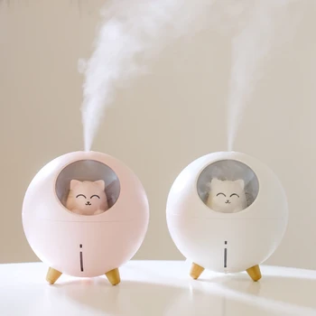 220ml Ultrasonic Air Humidifier Lovely Pet Cool Mist Aromatherapy Essential Oil Diffuser with Romantic Colorful LED Lamp
220ml Ultrasonic Air Humidifier Lovely Pet Cool Mist Aromatherapy Essential Oil Diffuser with Romantic Colorful LED Lamp