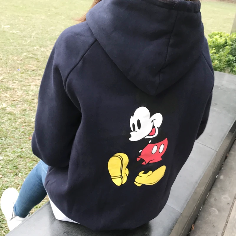 Aihuyigui Plus Size Loose Cartoon mick ey mouse Women's Pullovers Sweatshirt Autumn Winter Plus Velvet Thickened Hoodies 15309
Aihuyigui Plus Size Loose Cartoon mick ey mouse Women's Pullovers Sweatshirt Autumn Winter Plus Velvet Thickened Hoodies 15309