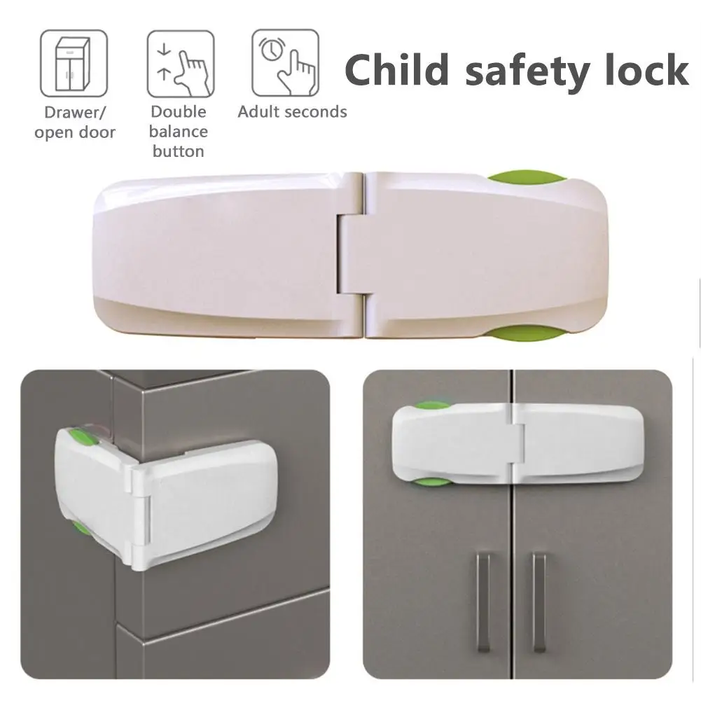 1pcs Multi-function Child Baby Safety Lock Cupboard Cabinet Door Drawer Safety Locks Children Security Protector Baby Care
1pcs Multi-function Child Baby Safety Lock Cupboard Cabinet Door Drawer Safety Locks Children Security Protector Baby Care