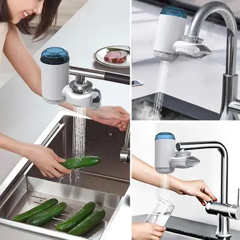 Kitchen Tap Faucet Water Filter Purifier Activated Ceramic - Contaminants Carbon Cartridge odor Reduce chlorine K7N4
Kitchen Tap Faucet Water Filter Purifier Activated Ceramic - Contaminants Carbon Cartridge odor Reduce chlorine K7N4