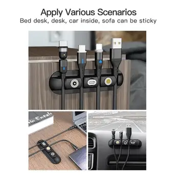 Desktop Earphone Cable Winder Smart Phone Data Line Organizer Charger Cable Holder Universal Winder Fixing Clips
Desktop Earphone Cable Winder Smart Phone Data Line Organizer Charger Cable Holder Universal Winder Fixing Clips