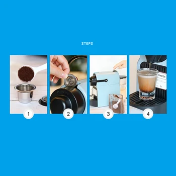 Round Hole Capsule Cup Powder Filling Ring Stainless Steel Durable Refillable Reusable Coffee Capsule Pod For Nespresso
Round Hole Capsule Cup Powder Filling Ring Stainless Steel Durable Refillable Reusable Coffee Capsule Pod For Nespresso