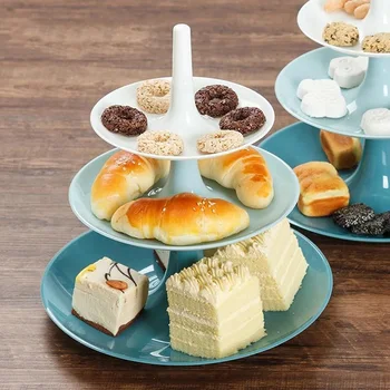 3 Tier Plastic Cake Stand Afternoon Tea Wedding Plates Party Tableware Bakeware Cake Shop Three Layer Cake Rack Storage Tray
3 Tier Plastic Cake Stand Afternoon Tea Wedding Plates Party Tableware Bakeware Cake Shop Three Layer Cake Rack Storage Tray
