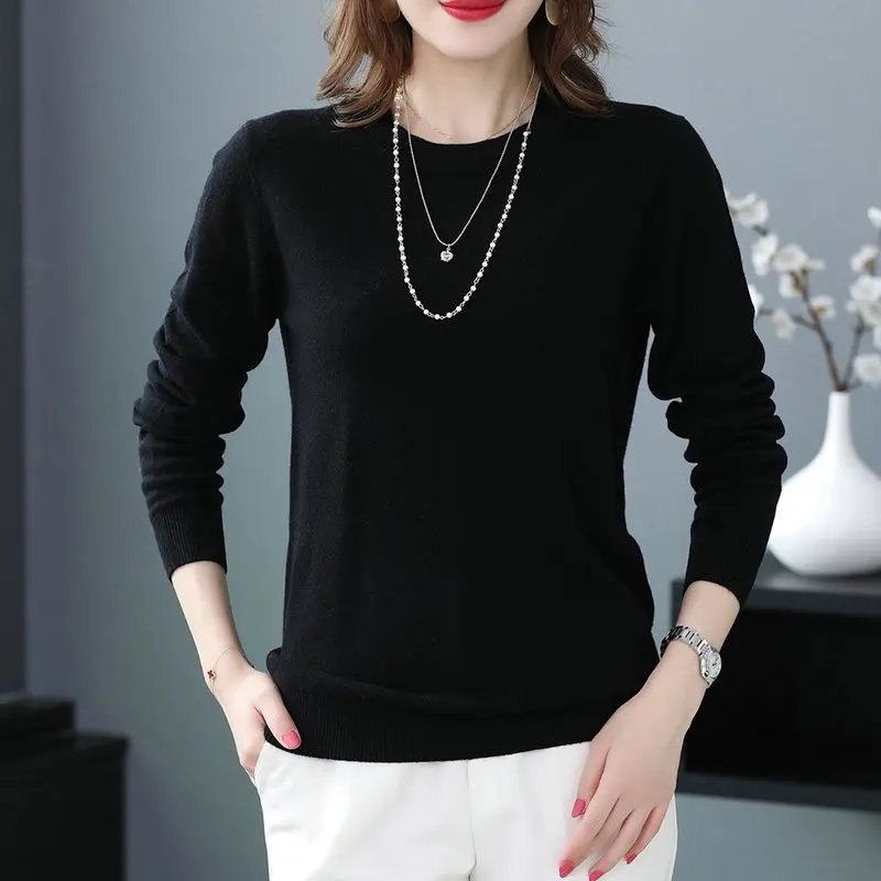 Minimalist Women Basic Pullover Sweaters Pure Colour Soft Warm Sheep Woolen Knit Tops Female Simplicity Knitwear Less is More
Minimalist Women Basic Pullover Sweaters Pure Colour Soft Warm Sheep Woolen Knit Tops Female Simplicity Knitwear Less is More