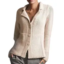 Dropshipping!! Autumn Winter Women V Neck Knitted Sweater Long Sleeve Button Pullover Cardigan
Dropshipping!! Autumn Winter Women V Neck Knitted Sweater Long Sleeve Button Pullover Cardigan