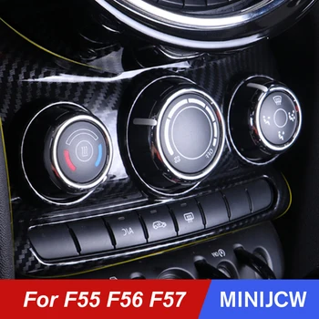 Car Carbon Fiber A/C Air Condition Switch Adjust Central Cover Sticker For Mini Cooper Hatchback F55 F56 F57 Car Accessories
Car Carbon Fiber A/C Air Condition Switch Adjust Central Cover Sticker For Mini Cooper Hatchback F55 F56 F57 Car Accessories