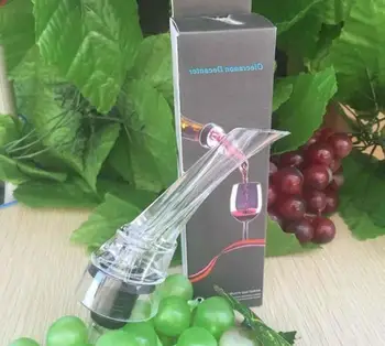 100pcs Red Wine Aerating Pourers With Retail Box Package Acrylic Wine Aerator Spout Pourer New Arrival Portable Wine Tools
100pcs Red Wine Aerating Pourers With Retail Box Package Acrylic Wine Aerator Spout Pourer New Arrival Portable Wine Tools
