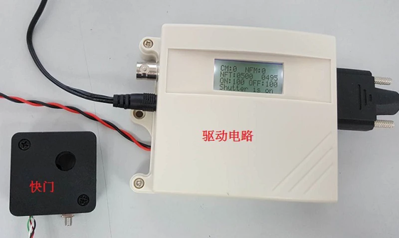 High Speed Motorized Shutter Optical Shutter Optical Path Blocker <10ms Open Time Up to 50Hz
High Speed Motorized Shutter Optical Shutter Optical Path Blocker <10ms Open Time Up to 50Hz
