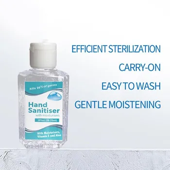 60ml Effective Disinfection Hand Sanitizer Antibacterial Hand Gel Portable Hand Sanitiser Moisturizing Hand Cleaner No Clean
60ml Effective Disinfection Hand Sanitizer Antibacterial Hand Gel Portable Hand Sanitiser Moisturizing Hand Cleaner No Clean