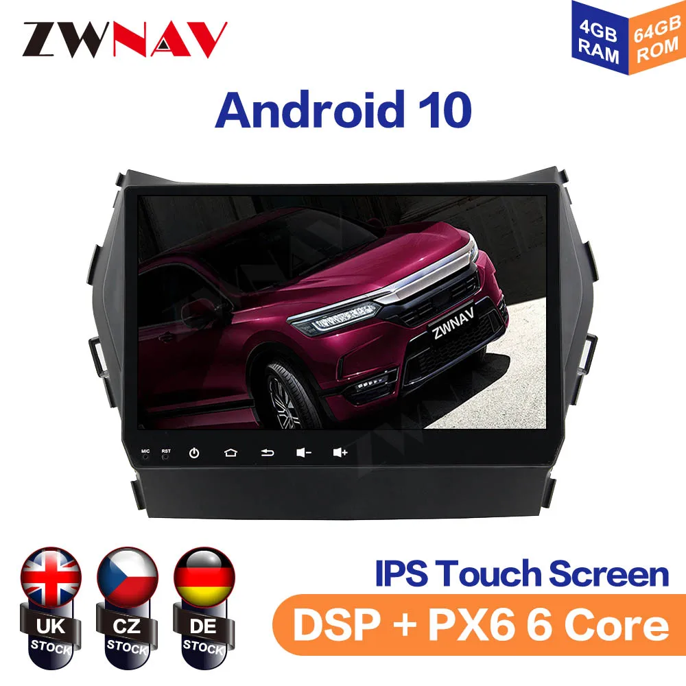 Android 10 Car Multimedia Player GPS Navigation For Hyundai IX45 Fe 14 Car Headunit Radio Tape Recorde Stereo No DVD Player
Android 10 Car Multimedia Player GPS Navigation For Hyundai IX45 Fe 14 Car Headunit Radio Tape Recorde Stereo No DVD Player