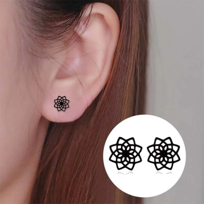 Creative Stainless Steel Stud Earrings Fashion Woman Jewelry Minimalist Jigsaw Notes Snowflake Lotus Bunny Earrings Woman Gift
Creative Stainless Steel Stud Earrings Fashion Woman Jewelry Minimalist Jigsaw Notes Snowflake Lotus Bunny Earrings Woman Gift