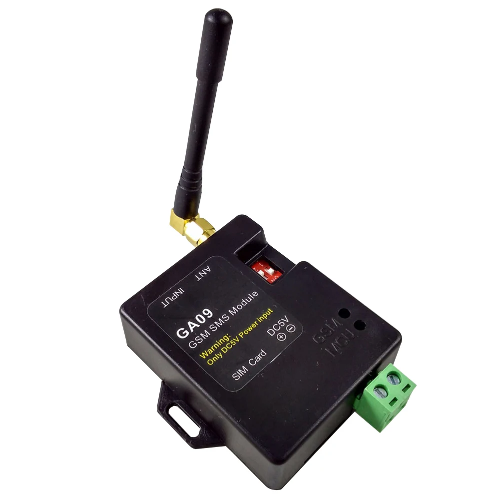 GA09 Call Alarm GSM Alert SMS Door Universal Wireless Module Remote Window Sensors Home Security Mini 8 Channel Antenna APP
GA09 Call Alarm GSM Alert SMS Door Universal Wireless Module Remote Window Sensors Home Security Mini 8 Channel Antenna APP