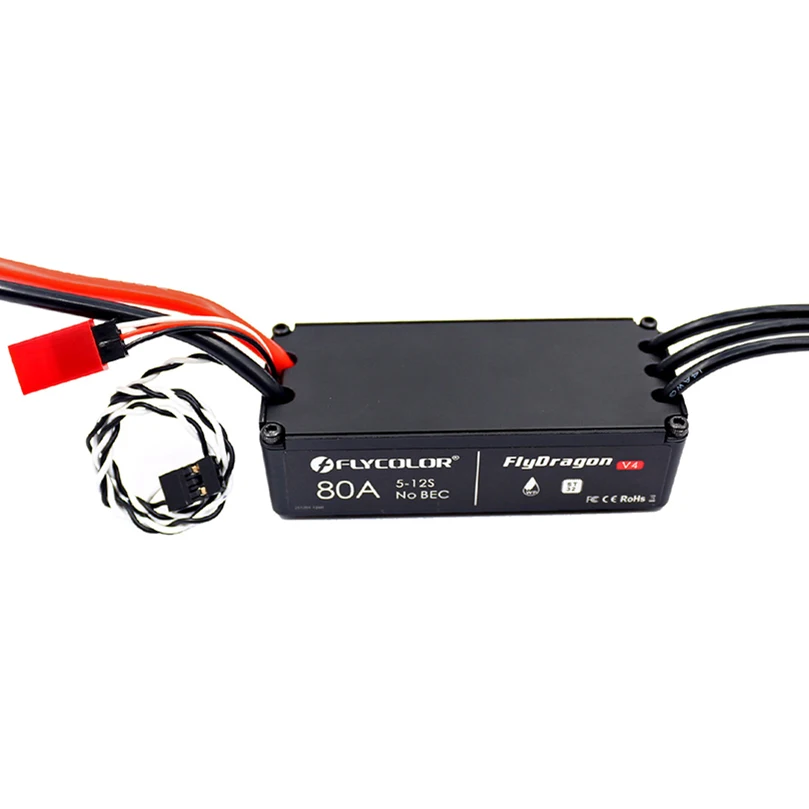

Waterproof High Voltage Brushless ESC 80A HV Speed Controller Support 5-12S for RC Drone Quadcopter helicopter aircraft