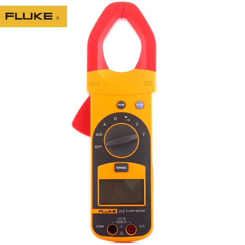 100% Original Fluke 312 Digital Clamp Meter Million Meter Current and Voltage Diode Tester
100% Original Fluke 312 Digital Clamp Meter Million Meter Current and Voltage Diode Tester