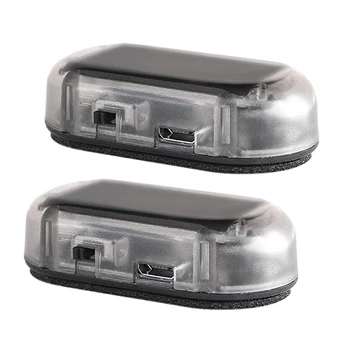 2 Pcs Car Solar Power Simulated Dummy Alarm Warning Anti-Theft Led Flashing Security Light Fake Lamp Blue & Red 
2 Pcs Car Solar Power Simulated Dummy Alarm Warning Anti-Theft Led Flashing Security Light Fake Lamp Blue & Red