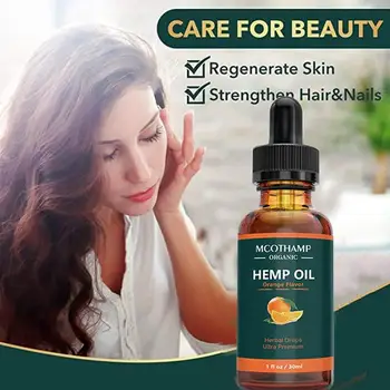 30Ml New Flavor Orange Hemp Essential Oil Extract From Hemp Seeds for Skin Care Effective To Anti-Anxiety Better Sleep and Relax
30Ml New Flavor Orange Hemp Essential Oil Extract From Hemp Seeds for Skin Care Effective To Anti-Anxiety Better Sleep and Relax