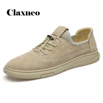 Mens Leather Shoes Fashion Casual Sneakers Suede Leather Walking Footwear 2020 Summer Man's Shoe Khaki Breathable CLAXNEO New
Mens Leather Shoes Fashion Casual Sneakers Suede Leather Walking Footwear 2020 Summer Man's Shoe Khaki Breathable CLAXNEO New