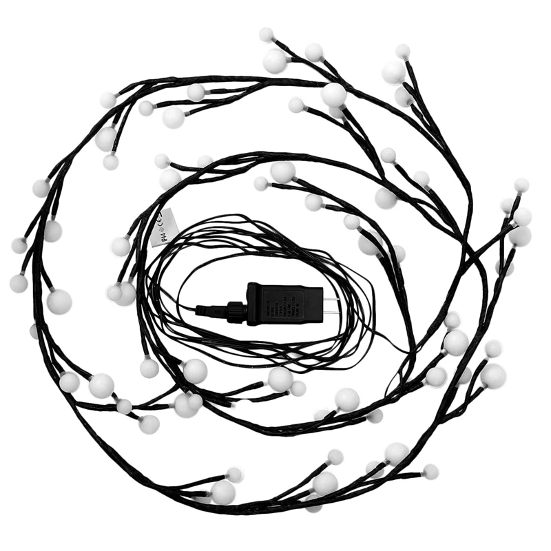 2.5M 72Led Rattan Ball Led String Light Holiday Fairy Light Warm White for Party Wedding Decoration Christmas Lights Garland Out 
2.5M 72Led Rattan Ball Led String Light Holiday Fairy Light Warm White for Party Wedding Decoration Christmas Lights Garland Out