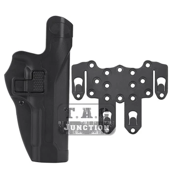 Tactical Sepra Level 2 Auto Lock Duty Right Hand Full Length Pistol Holster w/ STRIKE MOLLE Platform For Beretta 92 96 M9 M92
Tactical Sepra Level 2 Auto Lock Duty Right Hand Full Length Pistol Holster w/ STRIKE MOLLE Platform For Beretta 92 96 M9 M92