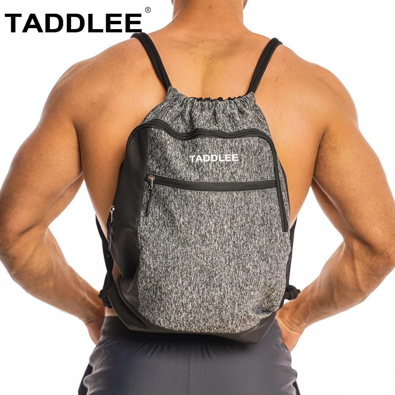 

Taddlee Brand Drawstring Backpack String Bag Sackpack Water Resistant for Gym Beach Yoga Sport Pool Waterproof Lightweight Bag