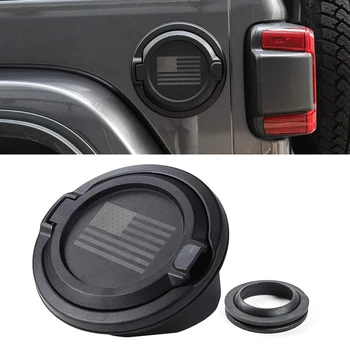 

Cap Cover Fuel Filler Door Locking Gas Tank Cap for Jeep Wrangler JL JLU Unlimited Rubicon Sahara 4-Doors 2-Doors 2018-2019 Blac