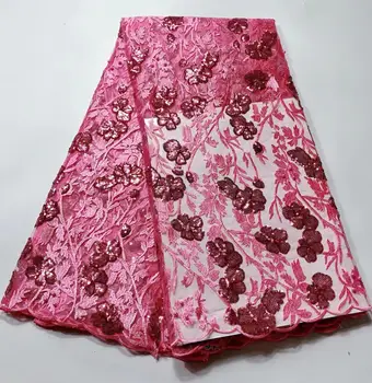 Madison African Nigerian Net Lace Fabrics With Sequins 2019 High Quality Lace French Mesh Lace Fabric For Wedding Sewing
Madison African Nigerian Net Lace Fabrics With Sequins 2019 High Quality Lace French Mesh Lace Fabric For Wedding Sewing