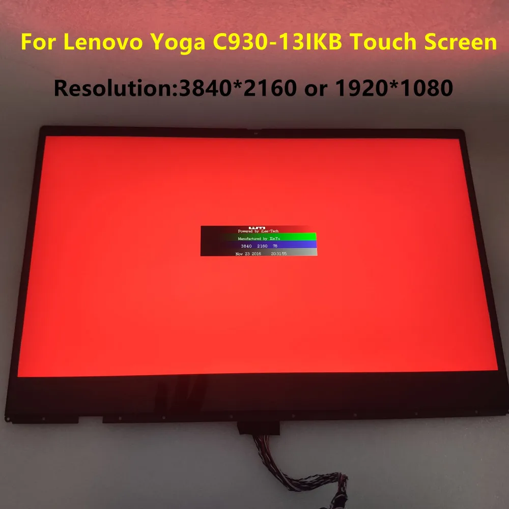 Yoga C930 13IKB Touch Screen FHD UHD 13.9 Inch Laptop LCD Touch Display Panel 5D10S73320 5D10S73331 D10S73330 5D10S73319
Yoga C930 13IKB Touch Screen FHD UHD 13.9 Inch Laptop LCD Touch Display Panel 5D10S73320 5D10S73331 D10S73330 5D10S73319