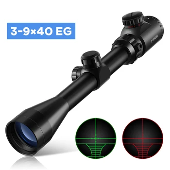 3-9x40EG Tactical Riflescope Military Optic Rifle Scope Green Red Illuminated Rifle Scope Airsoft Scope Shooting Accessory 
3-9x40EG Tactical Riflescope Military Optic Rifle Scope Green Red Illuminated Rifle Scope Airsoft Scope Shooting Accessory