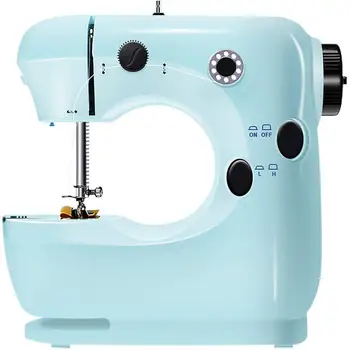 Mini Sewing Machine for Beginners, 2 Speed Embroidery Stitching Heavy Duty Quilting Machine Easy to Use, Foot Pedal Operation
Mini Sewing Machine for Beginners, 2 Speed Embroidery Stitching Heavy Duty Quilting Machine Easy to Use, Foot Pedal Operation