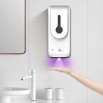Large Capacity Liquid Soap Dispenser Spray Ultraviolet Automatic Sensor Liquid Soap Dispenser School without touching
Large Capacity Liquid Soap Dispenser Spray Ultraviolet Automatic Sensor Liquid Soap Dispenser School without touching