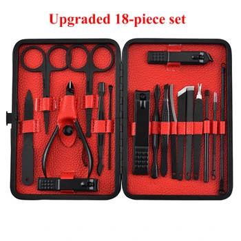 18/16/15/12/ Pieces/set Multifunctional nail tools Portable Nail clippers Stainless Steel Nail Scissors Clipper Tweezer Tools
18/16/15/12/ Pieces/set Multifunctional nail tools Portable Nail clippers Stainless Steel Nail Scissors Clipper Tweezer Tools