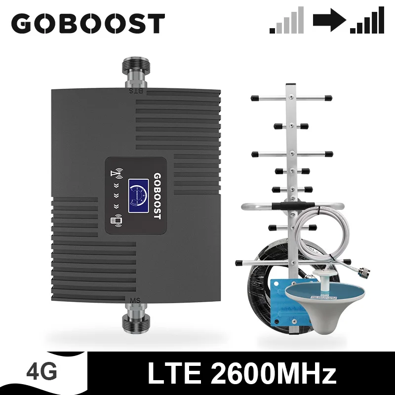 GOBOOST Мобильный усилитель сигнала 4g однодиапазонный 7 LTE 2600 MHz Сотовый телефон