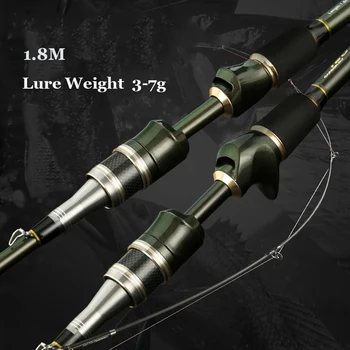 Telescopic Fishing Rod Spinning 1.8m 3-7g Carbon Travel Rod Casting Fishing Reel Lure Rod Ultralight Fishing Set for Bass Pike
Telescopic Fishing Rod Spinning 1.8m 3-7g Carbon Travel Rod Casting Fishing Reel Lure Rod Ultralight Fishing Set for Bass Pike