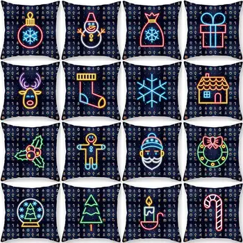 1Pcs Christmas Tree Deer Santa Claus Colorful Pattern 45*45cm Polyester Cushion Cover Decorative Sofa Car Home Pillowcover 40983
1Pcs Christmas Tree Deer Santa Claus Colorful Pattern 45*45cm Polyester Cushion Cover Decorative Sofa Car Home Pillowcover 40983