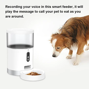 4L Dog Food Dispenser Automatic Pet Feeder Dog Cat Feeder Wi-Fi Enabled Smart Pet Feeder for Small Pets App Control Dog Bowl
4L Dog Food Dispenser Automatic Pet Feeder Dog Cat Feeder Wi-Fi Enabled Smart Pet Feeder for Small Pets App Control Dog Bowl