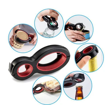 6 in 1 Multi Function Can Beer Bottle Opener All in One Caps Jar Gripper Lid Twist Off Kitchen Tools Accessories Home Gadgets
6 in 1 Multi Function Can Beer Bottle Opener All in One Caps Jar Gripper Lid Twist Off Kitchen Tools Accessories Home Gadgets