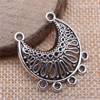 Wecharms 30pcs 31x26mm Charms Half Moon Earring Connector Antique Silver Color Metal Alloy Jewelry Findings DIY Accessories
Wecharms 30pcs 31x26mm Charms Half Moon Earring Connector Antique Silver Color Metal Alloy Jewelry Findings DIY Accessories