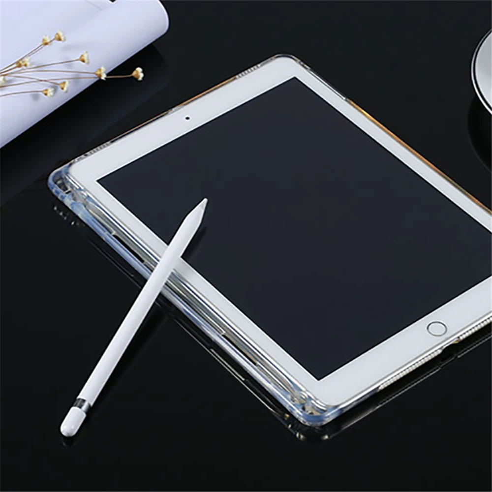 Funda for IPad Mini Air Pro 1 2 3 4 5 6 7 7.9 9.7 10.2 10.5 11 5th 6th 7th Generation Case with Pencil Holder Soft Silicon Shell
Funda for IPad Mini Air Pro 1 2 3 4 5 6 7 7.9 9.7 10.2 10.5 11 5th 6th 7th Generation Case with Pencil Holder Soft Silicon Shell