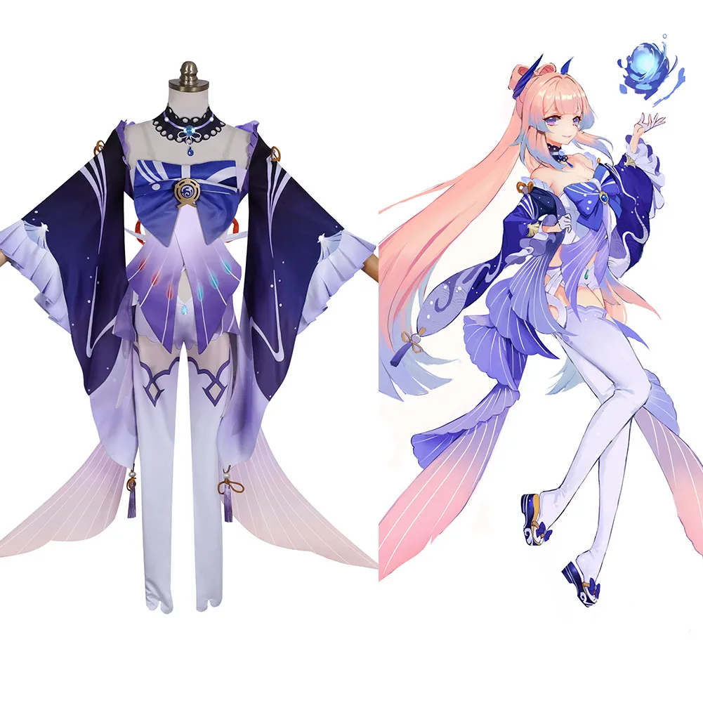 Genshin Impact Sangonomiya Kokomi Cosplay Costume Outfits Halloween Carnival Suit
Genshin Impact Sangonomiya Kokomi Cosplay Costume Outfits Halloween Carnival Suit